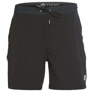 Vuori Men's Bahia Boardshort in Black Elastic Drawstring Waistband Size 33
